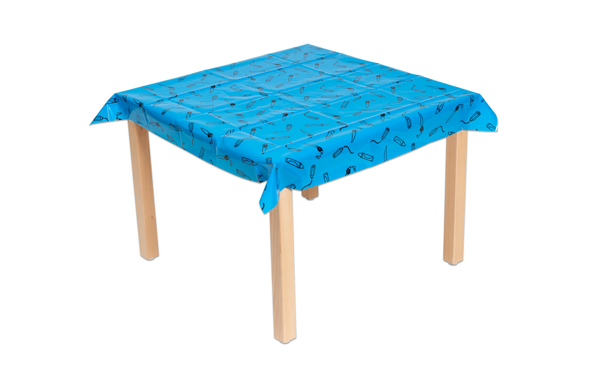 Tischdecke, wasserabweisend, 150 x 150 cm
