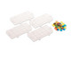 Zehner Sortierrahmen transparent mit bunten Chips 1