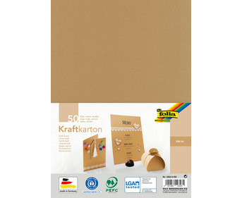Kraftkarton 230 g/m² DIN A4 50 Blatt
