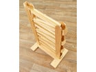 Kugelbahn aus Holz