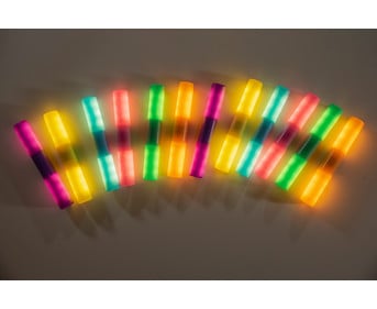 Farb Licht Stäbe 12 teilig