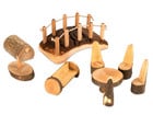 Waldwelt Spielmöbel aus Holz 8 teilig