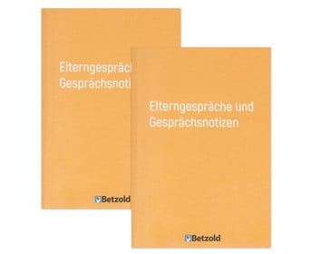 Betzold Listenhefte Elterngespräche und Gesprächsnotizen 2 Stück