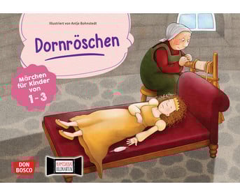 Kamishibai Bildkarten für U3 Dornröschen