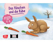 Kamishibai Bildkarten für U3 Das Häschen und die Rübe 1