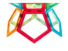POLYDRON Magnetic transparent Erkundungsset 100 teilig