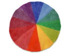 Betzold Regenbogen Filzmatte mit Funkelsteinen 241 tlg