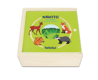 beleduc NAWITO Puzzle Tierwelten