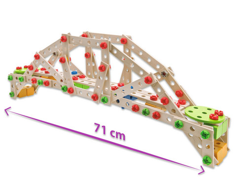 Simba Holz Eichhorn 100039024 Constructor Tuning Set, 75-TLG, Set Di Costruzione In Legno Di Faggio Made In Germany 0 6