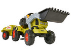BIG CLAAS Trettraktor mit Anhänger