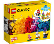LEGO® CLASSIC Kreativ Bauset mit durchsichtigen Steinen 1