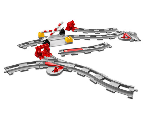 LEGO DUPLO Eisenbahnschienen