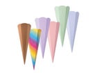 folia Schultüten Rohlinge 5er Set einer Farbe