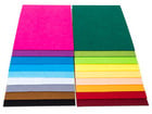 54 Bogen Polyesterfilz 18 Farben