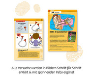 Kosmos 'Il Mio Primo Kit Di Esperimenti Corpo E Sensi' Gioco Scientifico Per Bambini 5-8 Anni