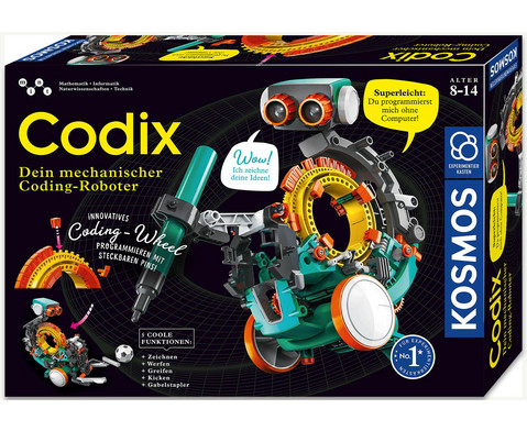 KOSMOS Codix dein mechanischer Coding-Roboter