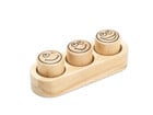 Belohnungs Stempel aus Holz 3er Set
