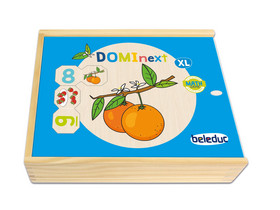 beleduc DOMInext „Obst & Gemüse“, XL-Format