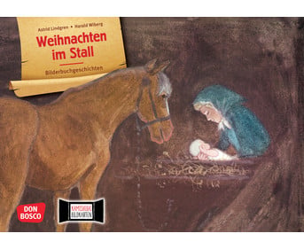 Kamishibai Bildkarten Weihnachten im Stall