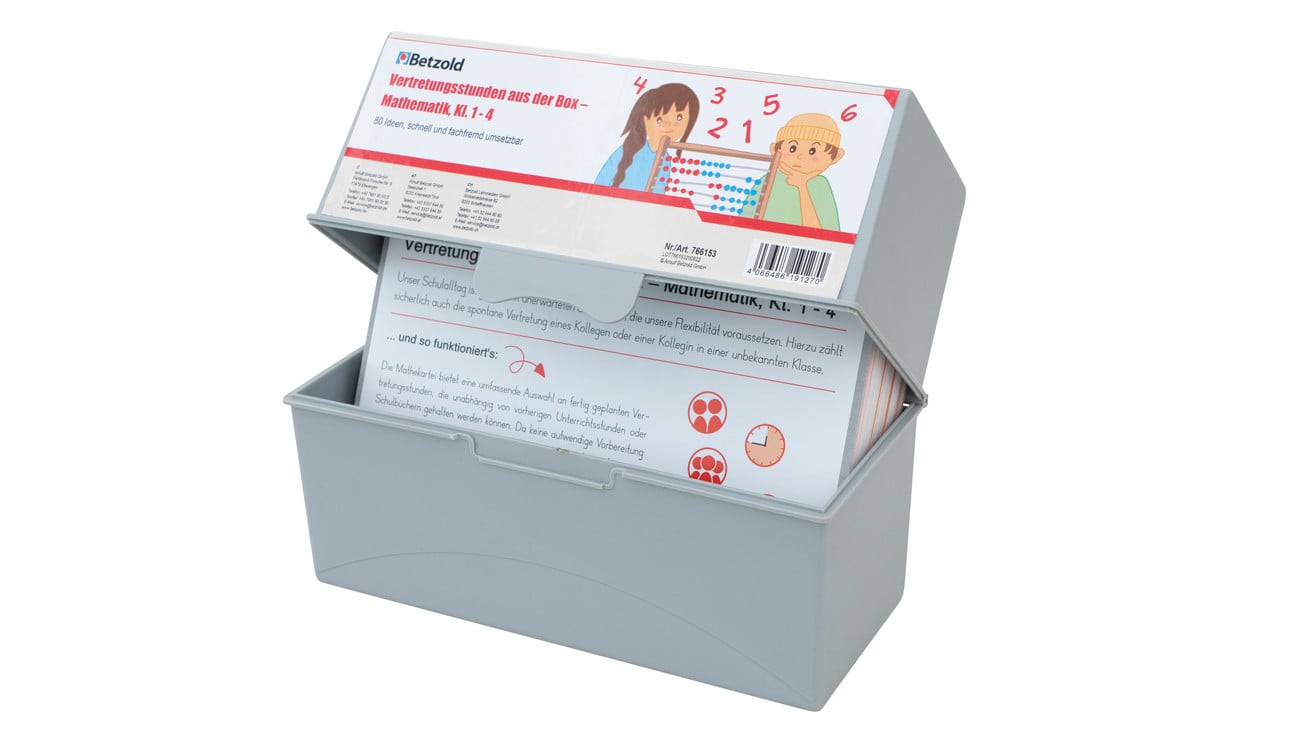 Betzold Vertretungsstunden aus der Box – Mathematik, Kl. 1-4