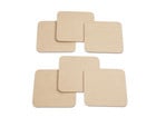 MDF Platten für Mosaikuntersetzer 50 Stück