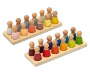 Betzold Spielfiguren Regenbogen 12 Stück 1