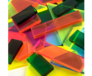Geometrische Acryl Formen für den Lichttisch 42 teilig 2