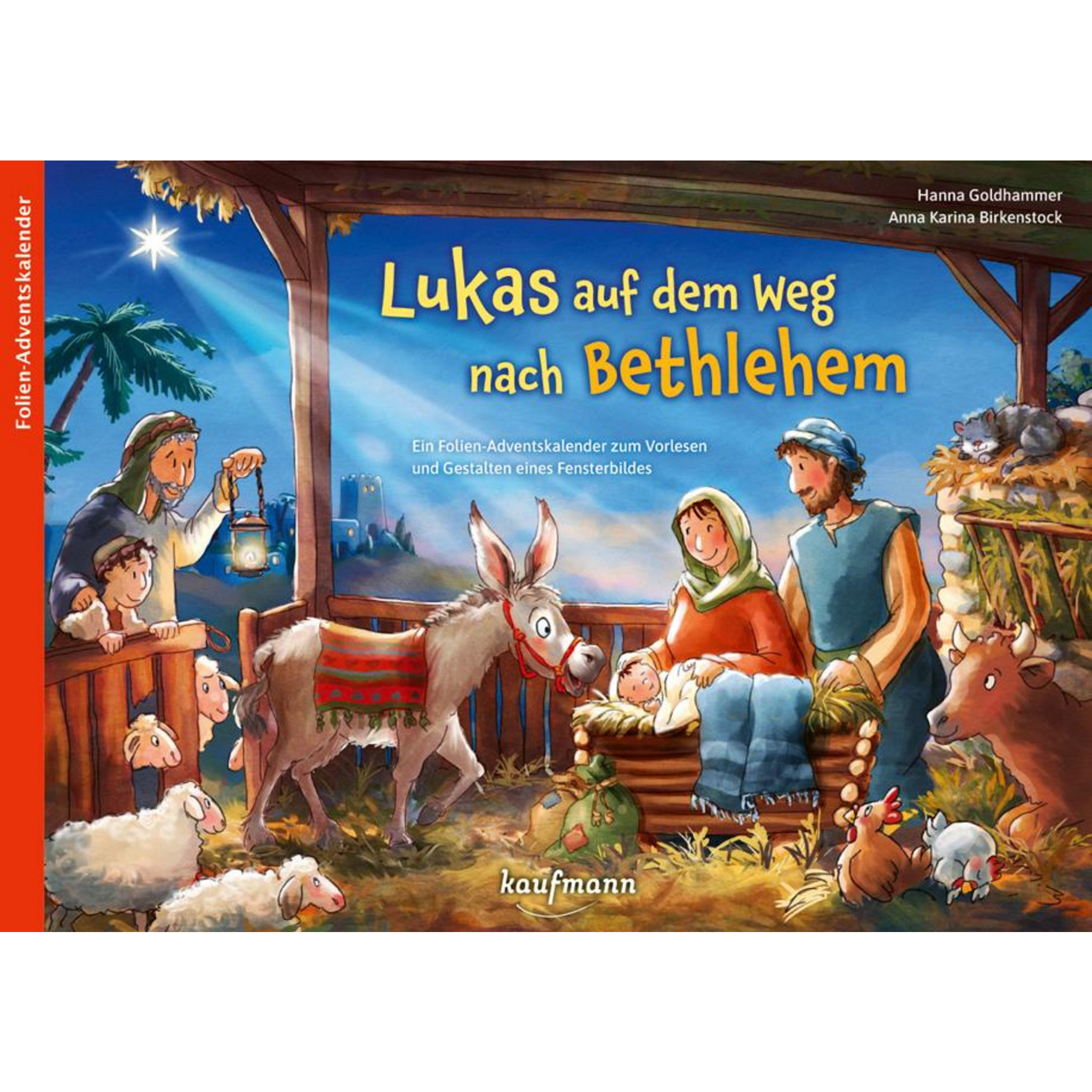 Lukas auf dem Weg nach Bethlehem, Adventskalender mit