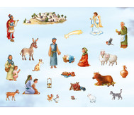 Jonathan Auf Dem Weg Nach Bethlehem - Adventskalender Buch Zum Vorlesen & Basteln Für Kinder