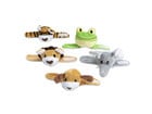 Kinderarmband mit Tierkopf 5er Set