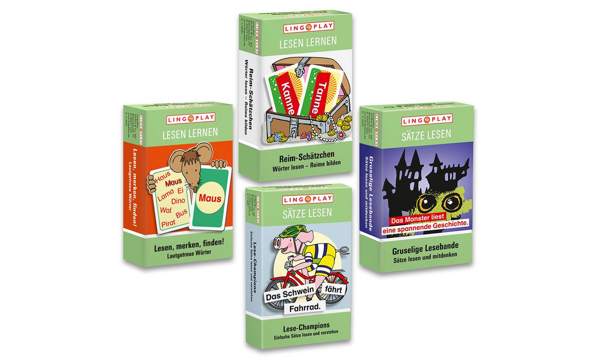 Lernspiel-Paket „Wörter und Sätze lesen“ | BETZOLD