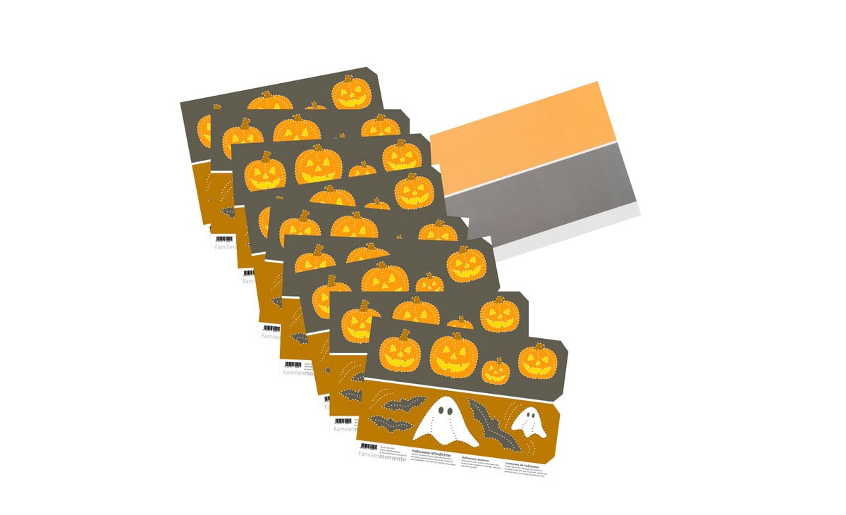 Prickel-Windlichter „Halloween“, 10 Stück