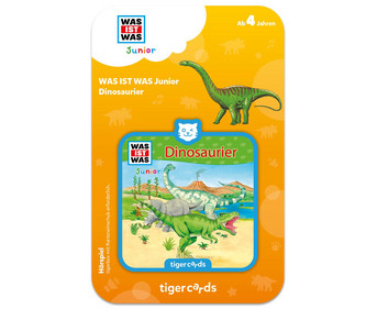 tigercard WAS IST WAS Junior – Dinosaurier