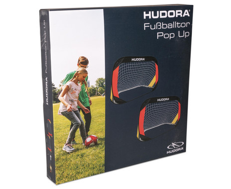 HUDORA 2er-Set Pop-up-Fußballtore,