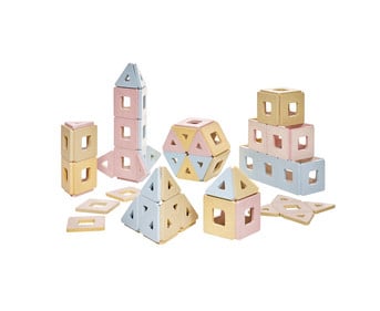 POLYDRON Magnetic Set Pastell