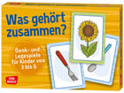 Denk und Legespiel Was gehört zusammen?