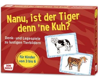 Denk und Legespiel Nanu ist der Tiger denn 'ne Kuh?