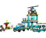 LEGO® City Hauptquartier der Rettungsfahrzeuge 1