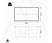 JOOLA Tischtennisplatte MIDSIZE 6