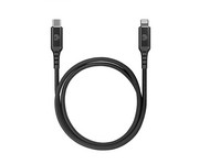 Deqster Nylon Kabel Lightning auf USB C 1