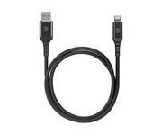 Deqster Nylon Kabel Lightning auf USB A 1