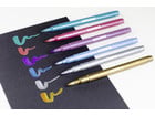 Kores® Fasermaler Style Brush Marker Metallic 6 Stück