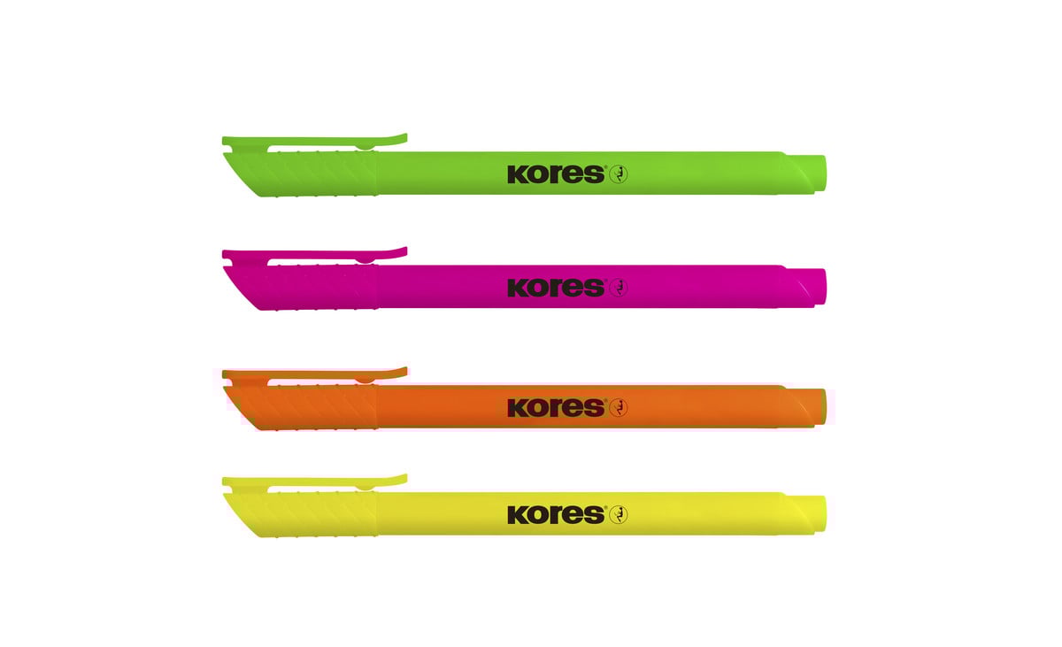 Kores® Textmarker-Set, 8 Stück