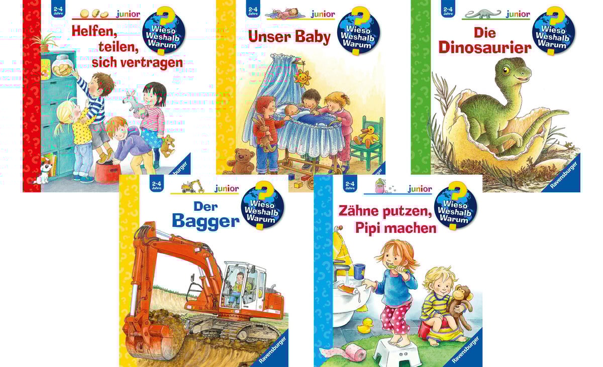 Ravensburger Junior-Paket „Wieso? Weshalb? Warum?“ | betzold.de