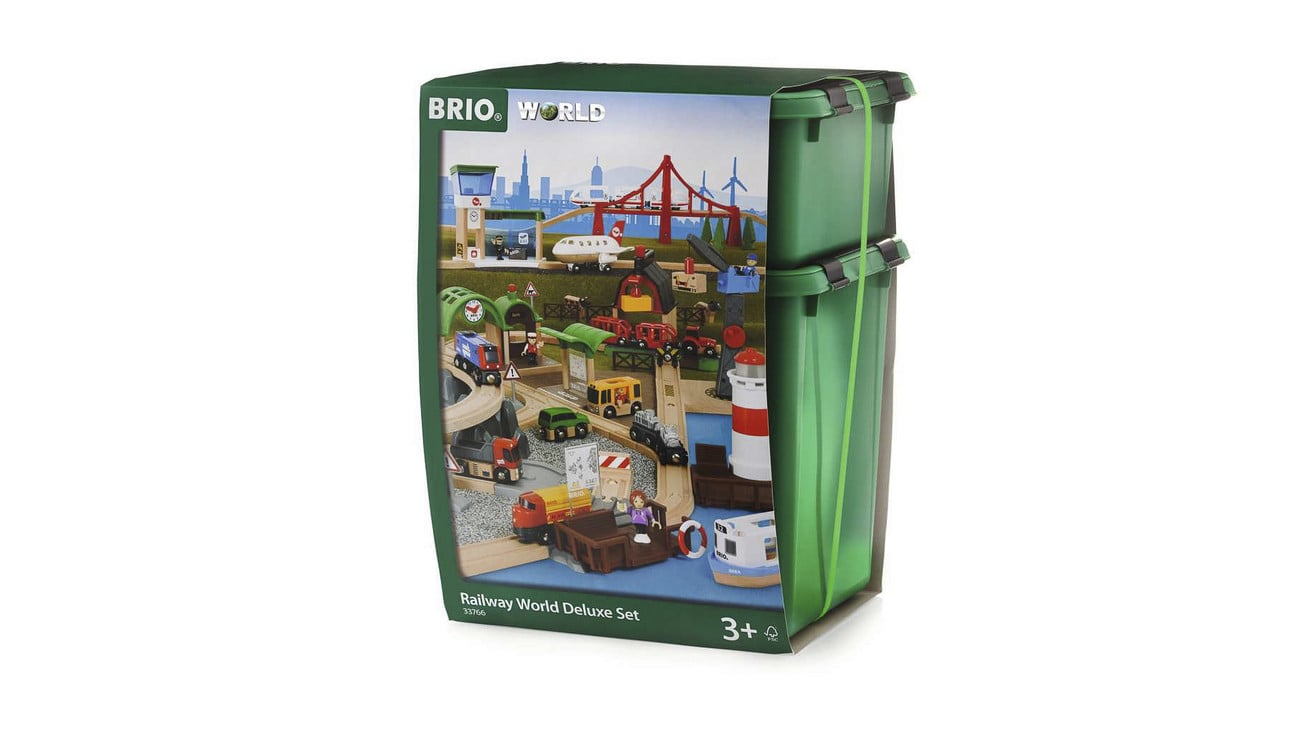 BRIO® Großes Premium-Set in Kunststoffboxen