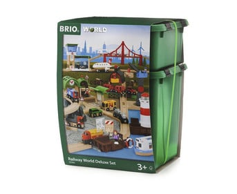 BRIO® World Großes Premium Set in Kunststoffboxen