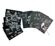 beleduc Kratzpapier mit Motiven 30 Blätter inkl 30 Kratzstiften 1