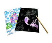 beleduc Kratzpapier mit Motiven 30 Blätter inkl 30 Kratzstiften 7
