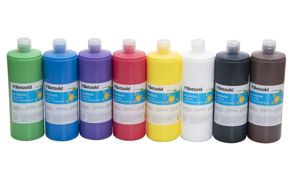 Betzold Acrylfarben, 8er-Set