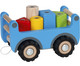 goki Holzfahrzeug Kranwagen mit Anhänger 4